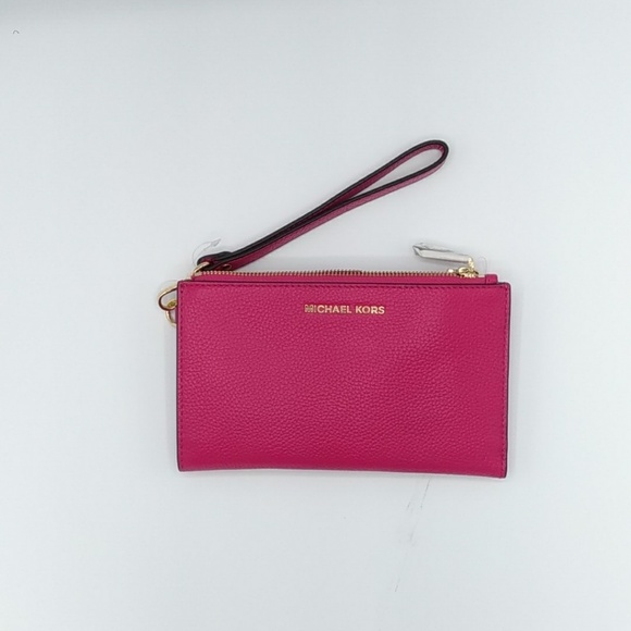 MK Adele smartphone wristlet Ultra Pink - Picture 3 of 5